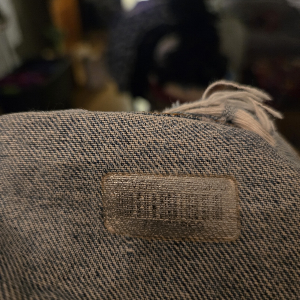 Distressed Denim Vest - Picture 5 of 5
